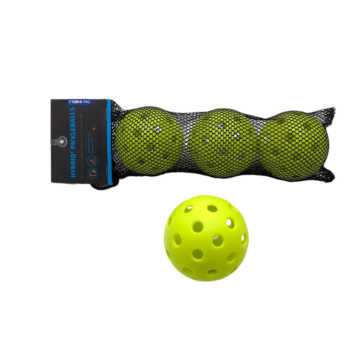 Toby's Pro Hybrid+ Indoor/Outdoor Pickleball