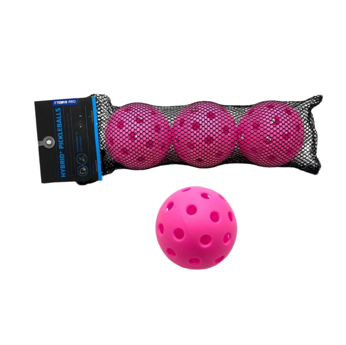 Toby's Pro Hybrid+ Indoor/Outdoor Pickleball