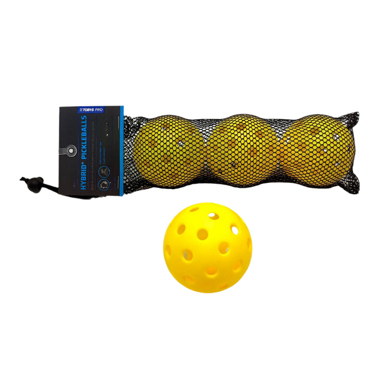 Toby's Pro Hybrid+ Indoor/Outdoor Pickleball