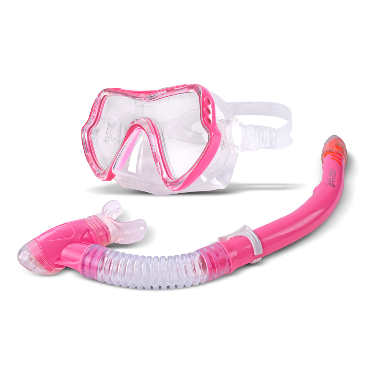 Aquagear M11-S04 Mask & Snorkel Set