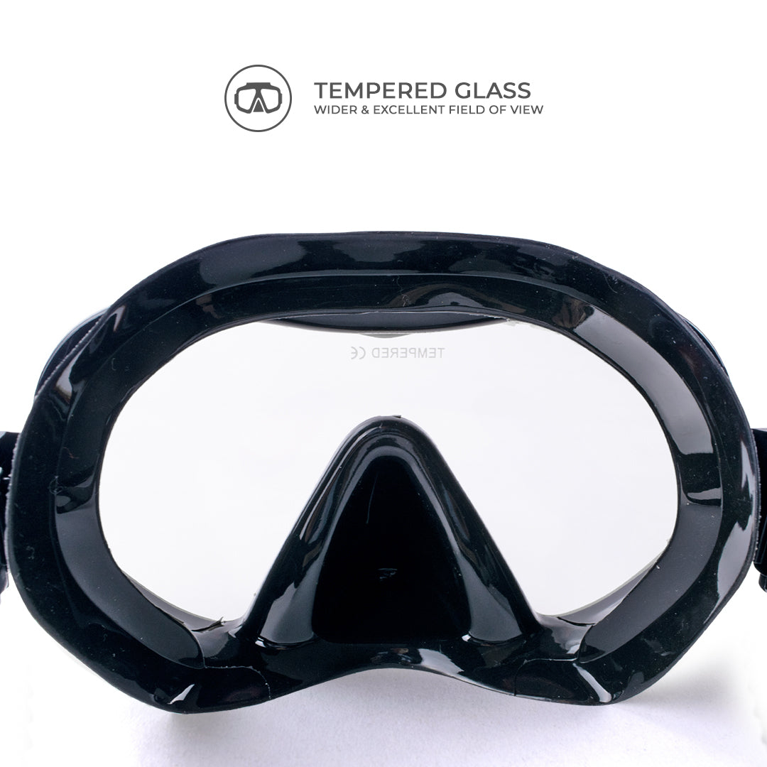 Aquagear M12-S04 Mask & Snorkel Set