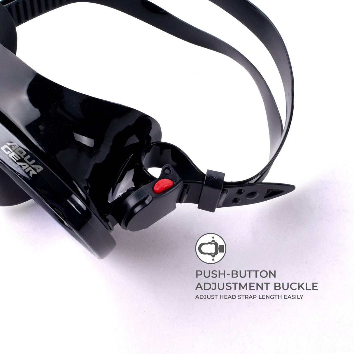 Aquagear M12-S04 Mask & Snorkel Set