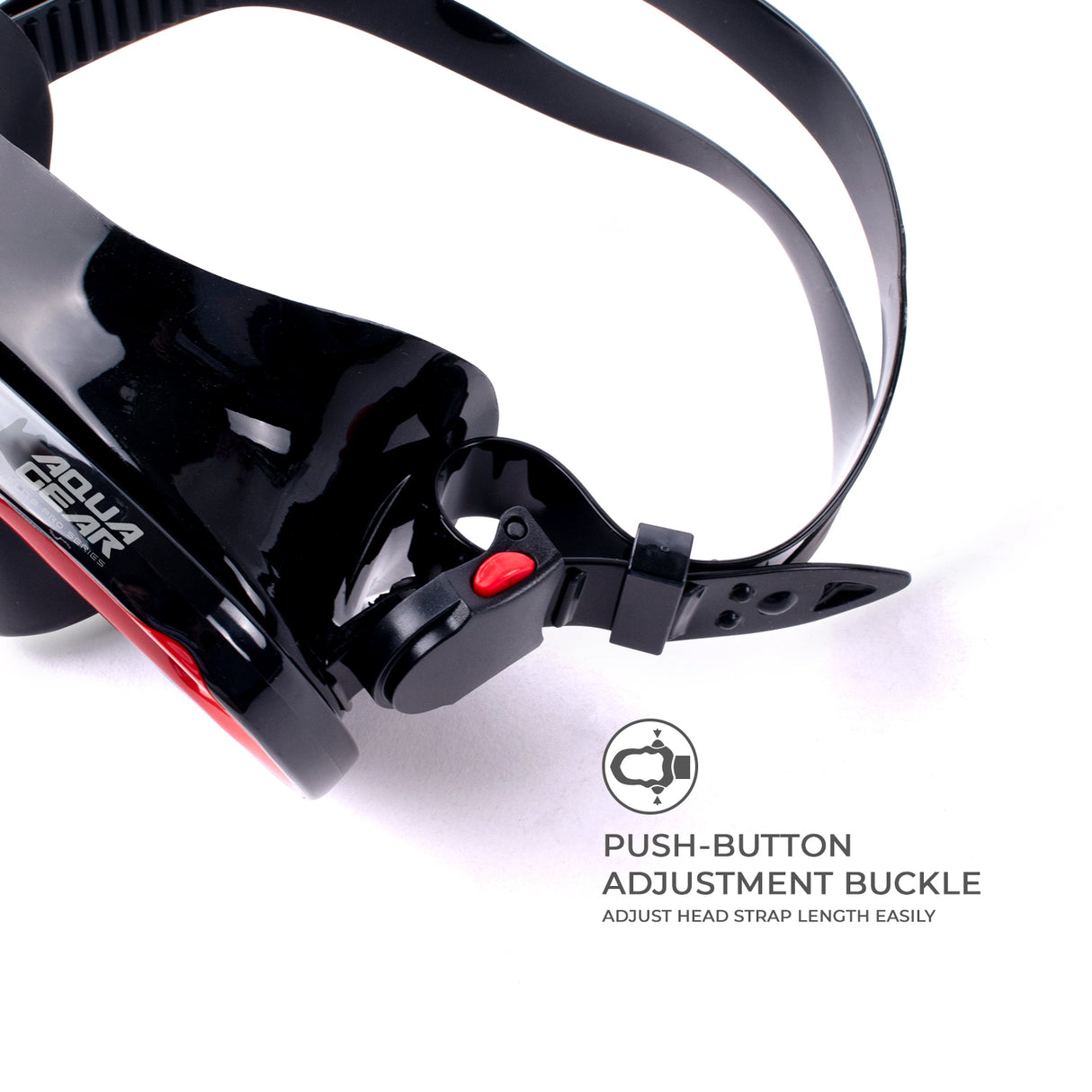 Aquagear M12-S04 Mask & Snorkel Set
