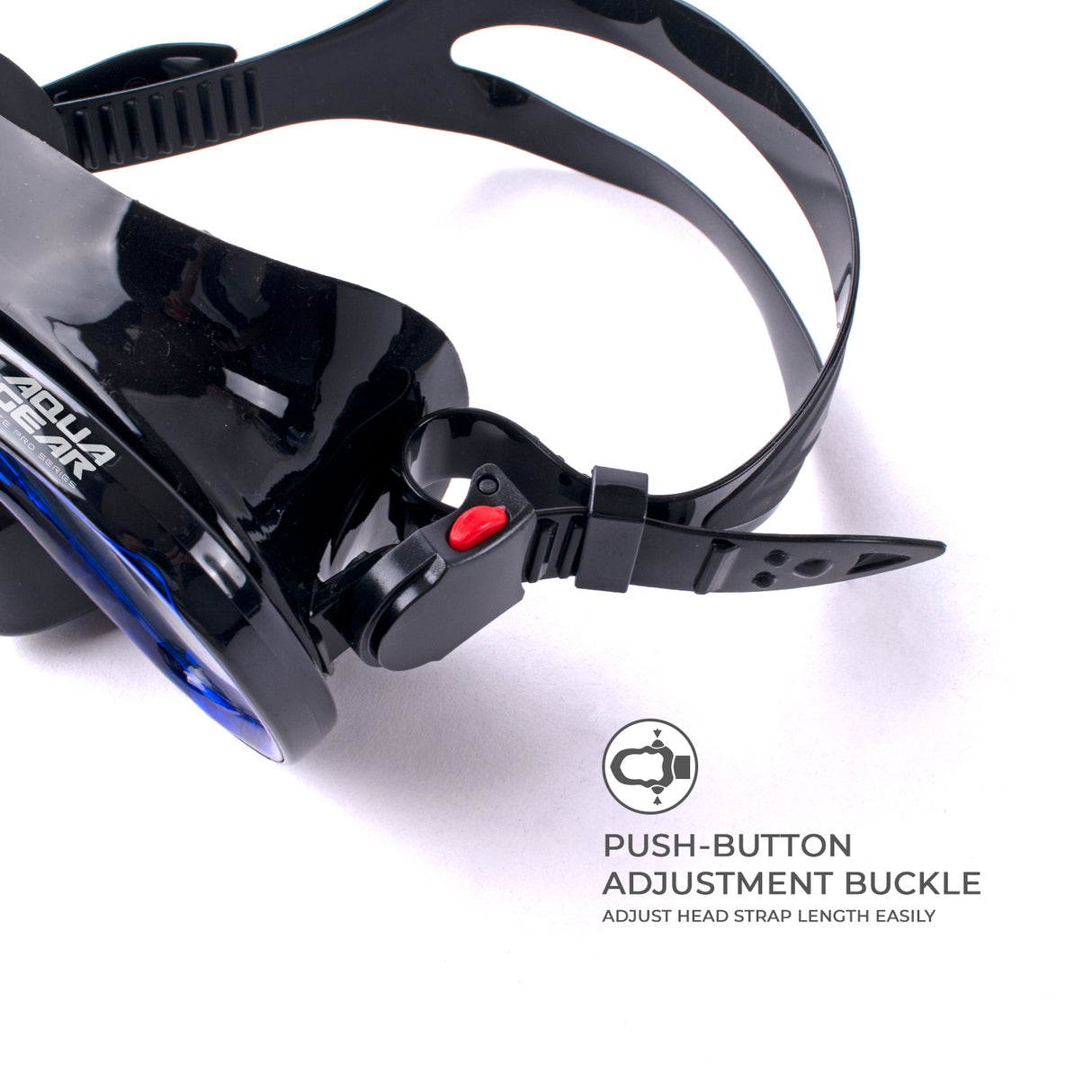 Aquagear M12-S04 Mask & Snorkel Set