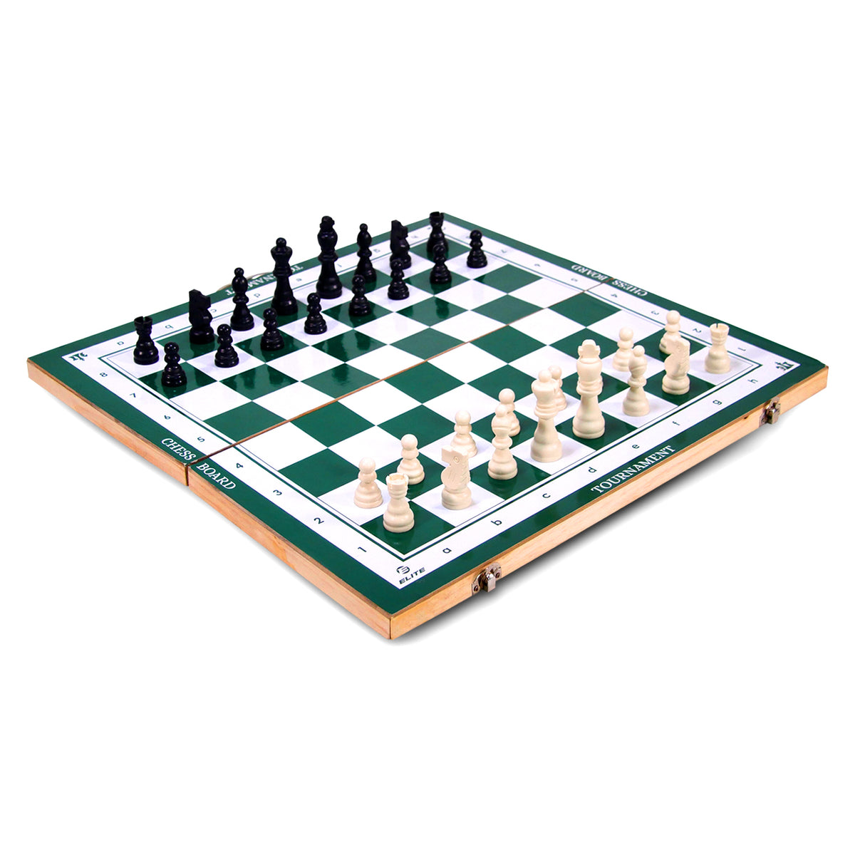 Elite Wooden Chessboard - Tournament