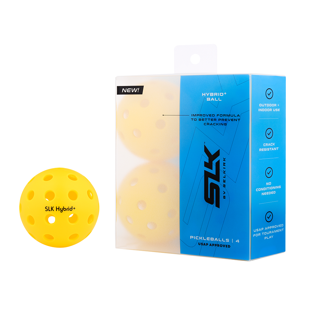 SLK Hybrid+ Pickleball - 4 Pack