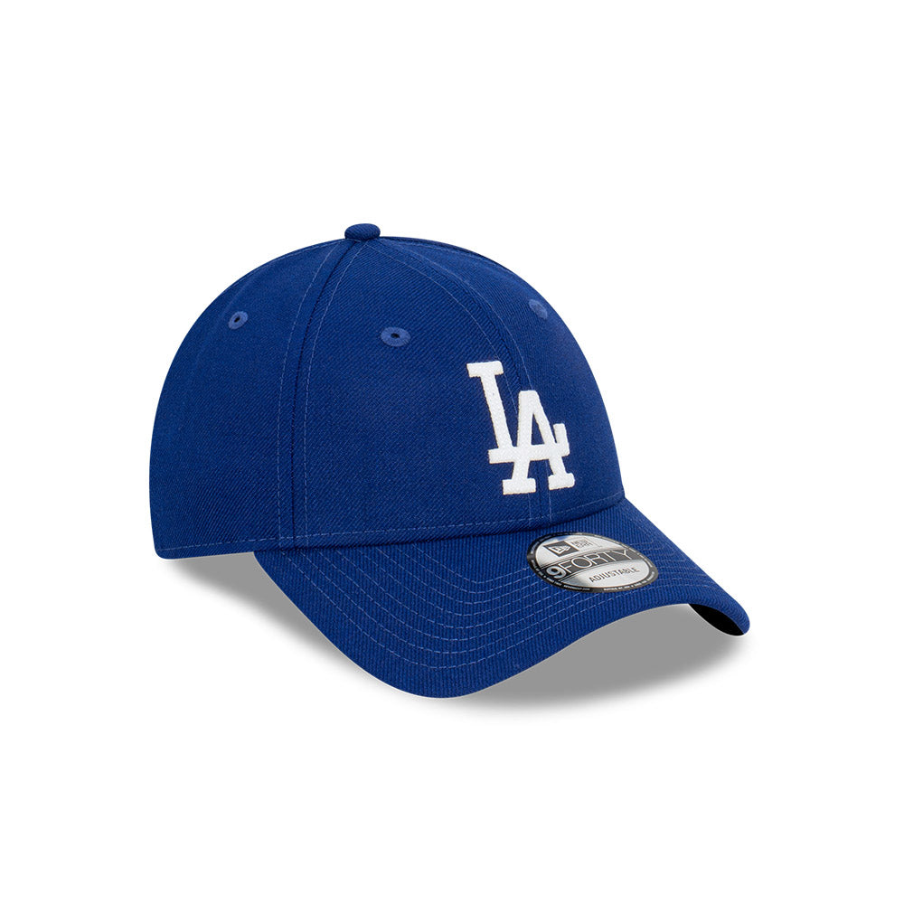 New Era 9FORTY Los Angeles Dodgers Premium Felt Dark Royal Adjustable Cap