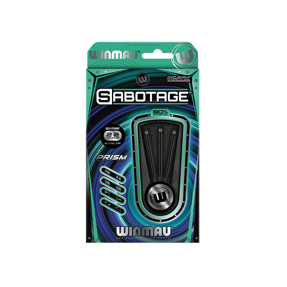 Winmau Sabotage 90% Tungsten Alloy Steeltip Darts