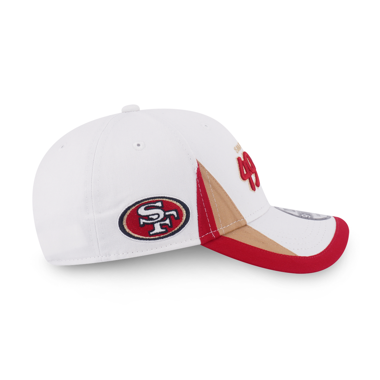 New Era 9FORTY San Francisco 49Ers NFL Super Bowl Retro White Adjustable Cap