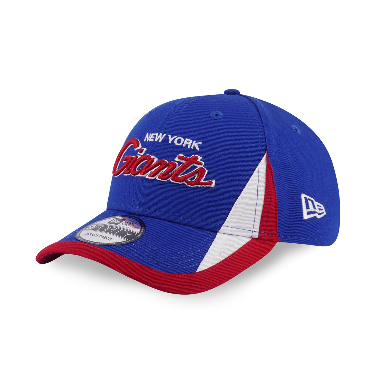 New Era 9FORTY New York Giants NFL Super Bowl Retro Calming Blue Adjustable Cap