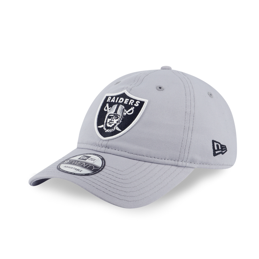 New Era 9TWENTY Las Vegas Raiders NFL Snow Gray Adjustable Cap