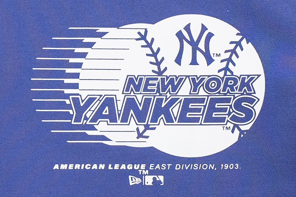 New Era New York Yankees MLB Seasonal Ink Purple COOLERA Short Sleeve T-Shirt