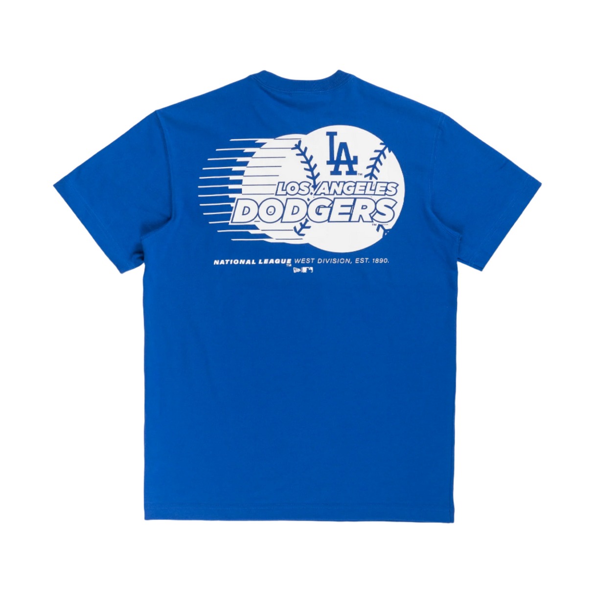 New Era Los Angeles Dodgers MLB Seasonal Light Royal COOLERA Short Sleeve T-Shirt