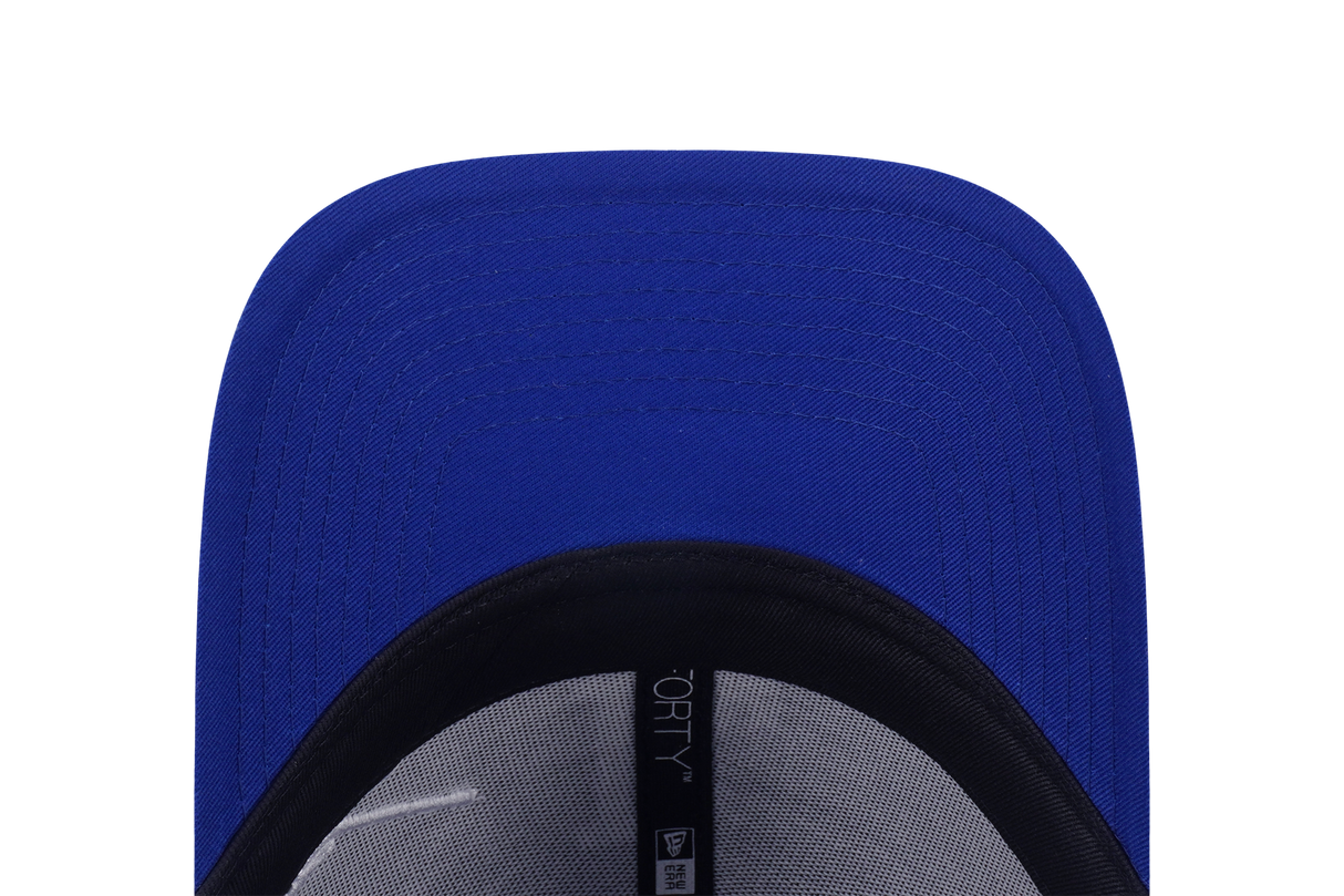 New Era 9FORTY Los Angeles Dodgers Mix League Script Light Royal Adjustable Cap