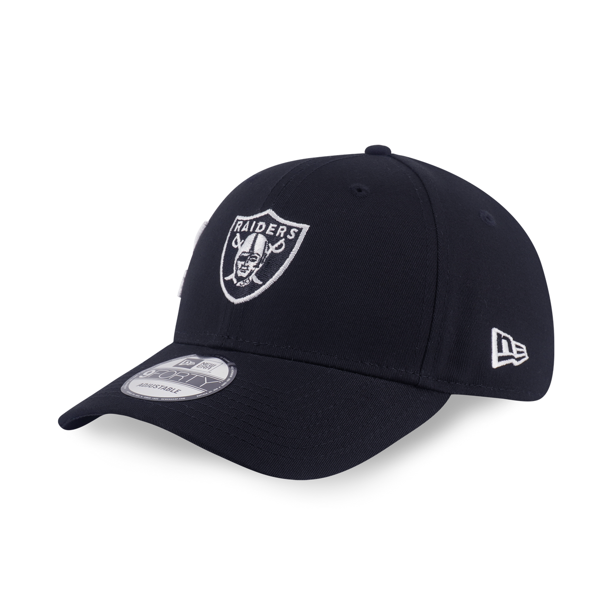 New Era 9FORTY Las Vegas Raiders Mix League Script Black Adjustable Cap