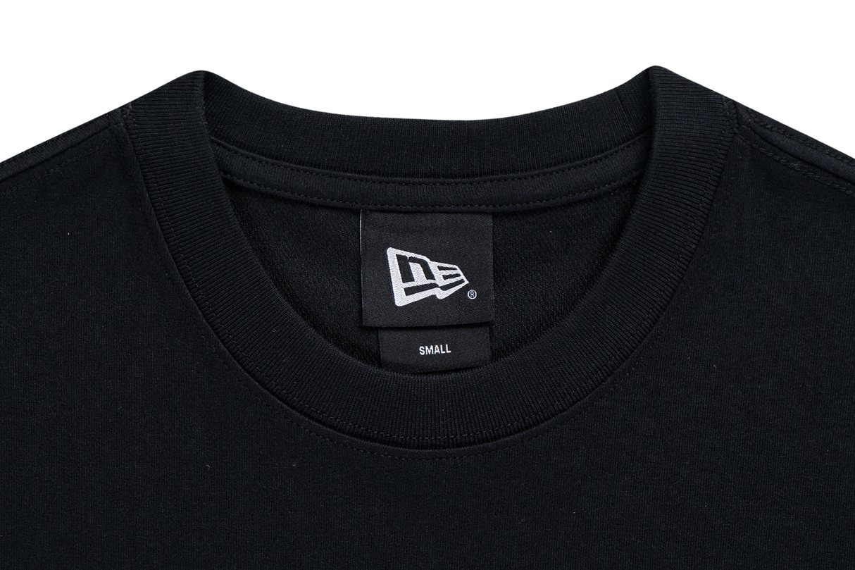 New Era Los Angeles Dodgers Mix League Script Black Short Sleeve T-Shirt