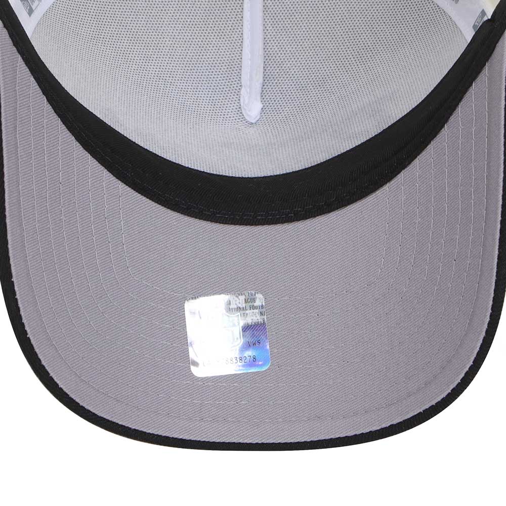 New Era 9FORTY A-Frame Las Vegas Raiders Summer Corduroy Chrome Black Snapback Cap
