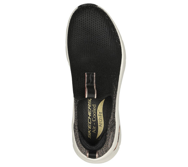 Skechers Woman's Relaxed Fit: Arch Fit D' Lux - Glimmer Dust