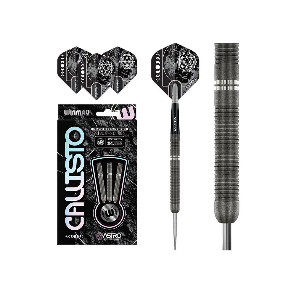 Winmau Callisto 90% Tungsten Alloy Steeltip Darts