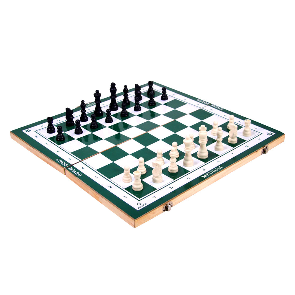 Elite Wooden Chessboard - Medium