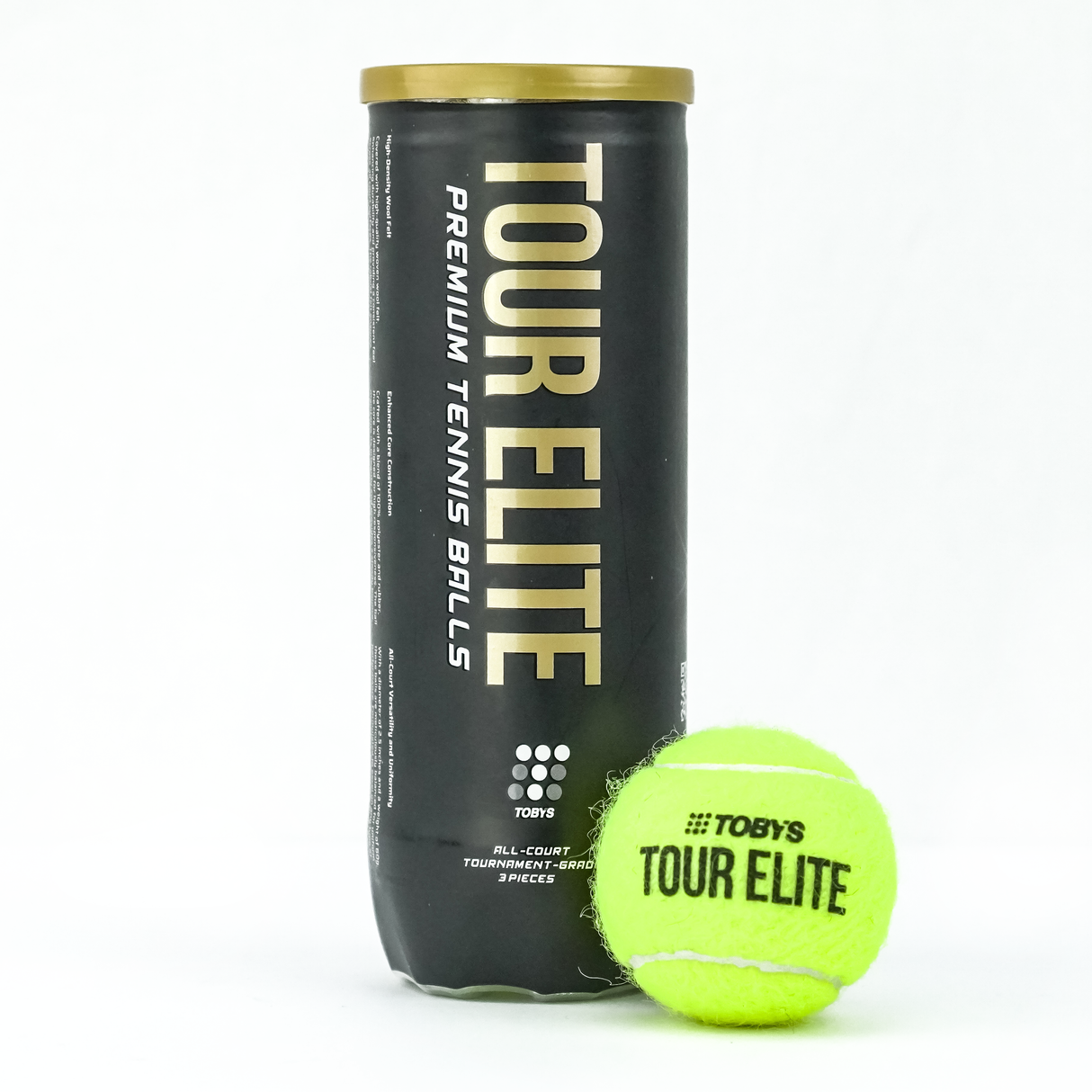Toby's Pro Tour Elite Tennis Ball (Can of 3)
