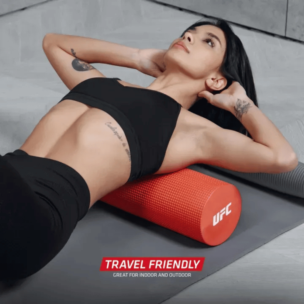 UFC EVA Foam Roller Red 15X45 CM