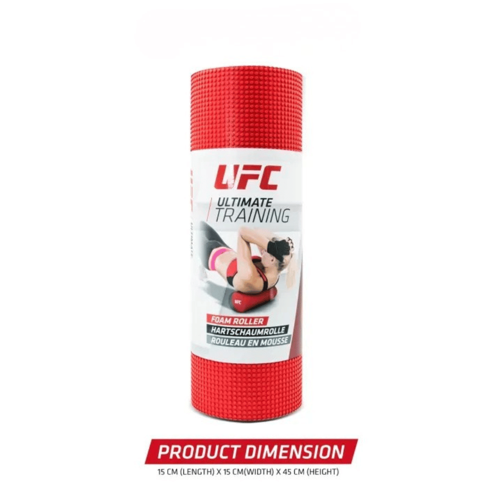 UFC EVA Foam Roller Red 15X45 CM