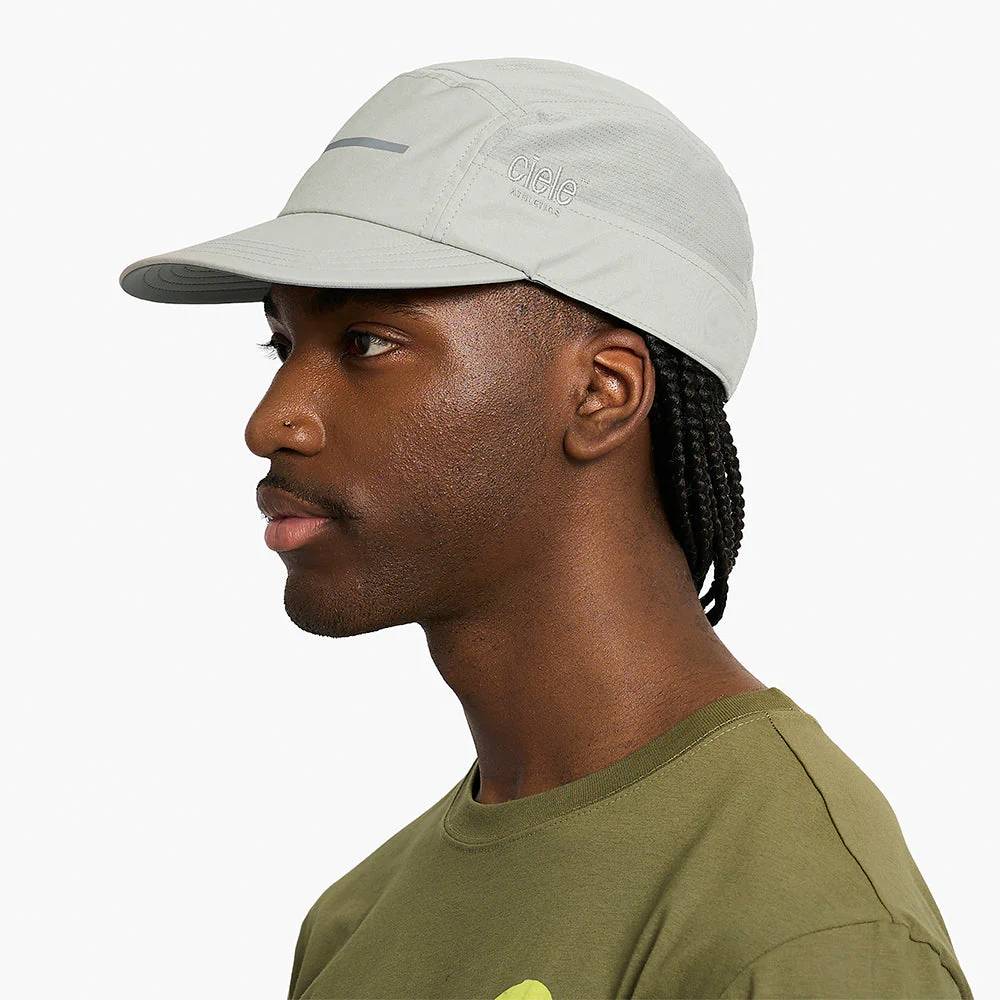 Ciele GOCAP Comp Bars Airy Grey Running Cap