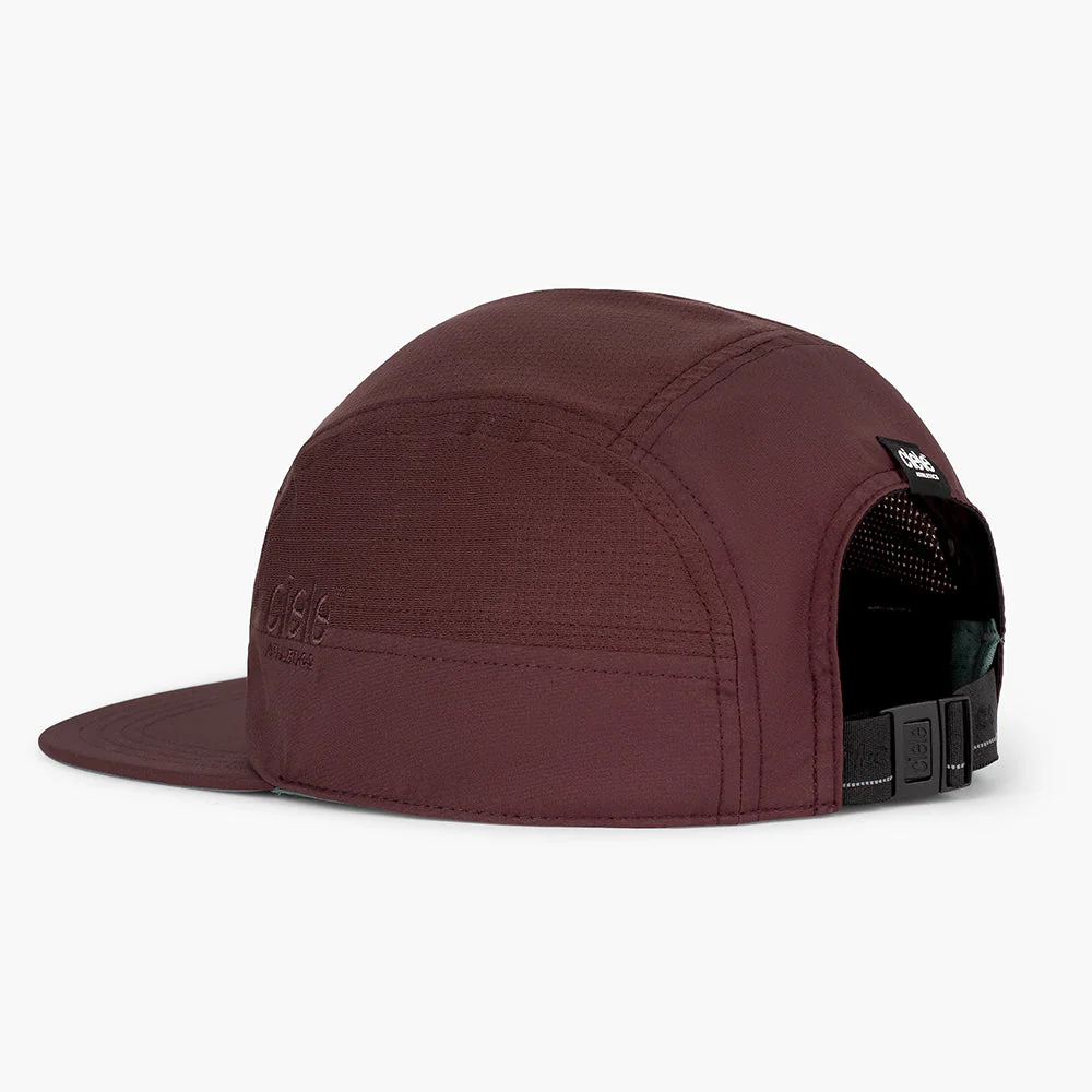 Ciele GOCAP Comp Bars Dark Wine Red Running Cap
