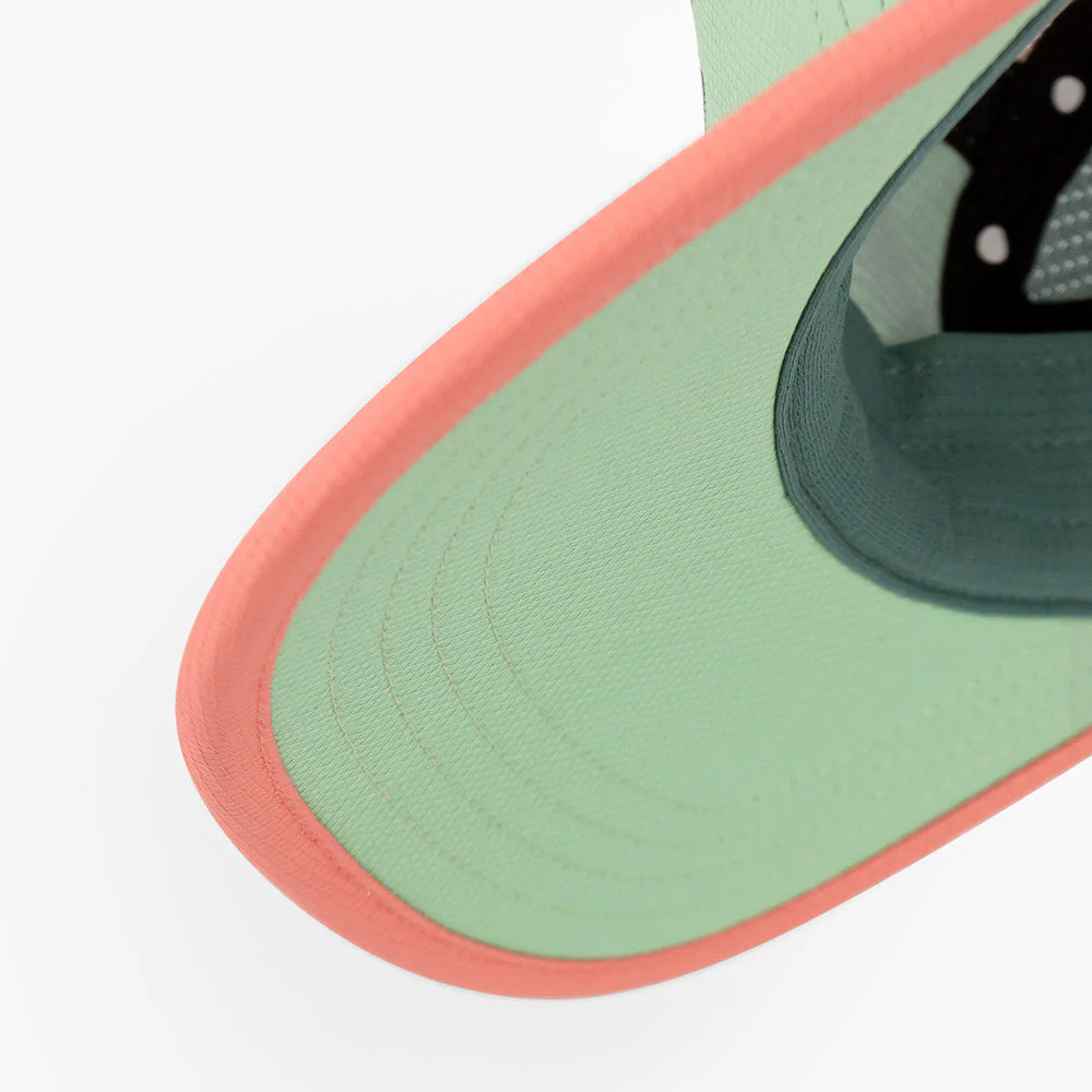 Ciele GOCAP Field Iconic Bar Pistachio/Silver Pine Running Cap