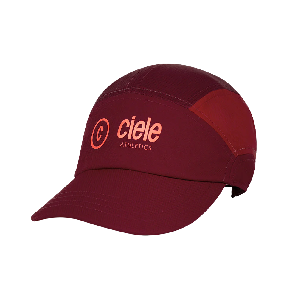 Ciele FSTCAP SC Classic Cside Crimson Red/Merlot Running Cap