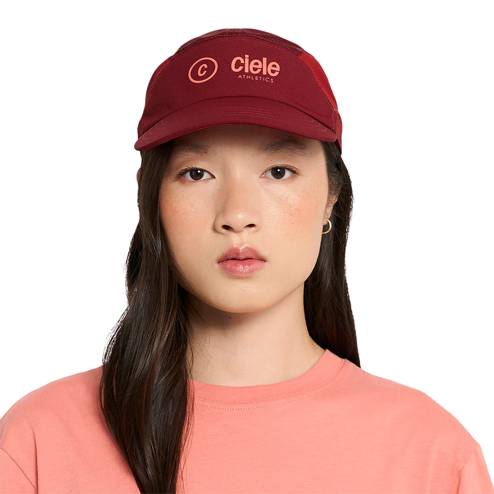 Ciele FSTCAP SC Classic Cside Crimson Red/Merlot Running Cap