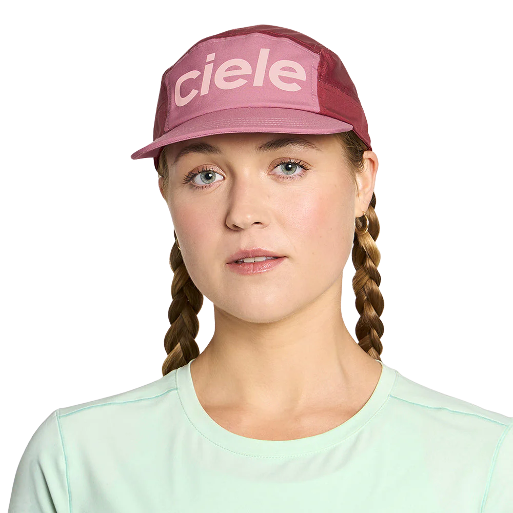 Ciele GOCAP Comp Century Deco Rose/Merlot Running Cap