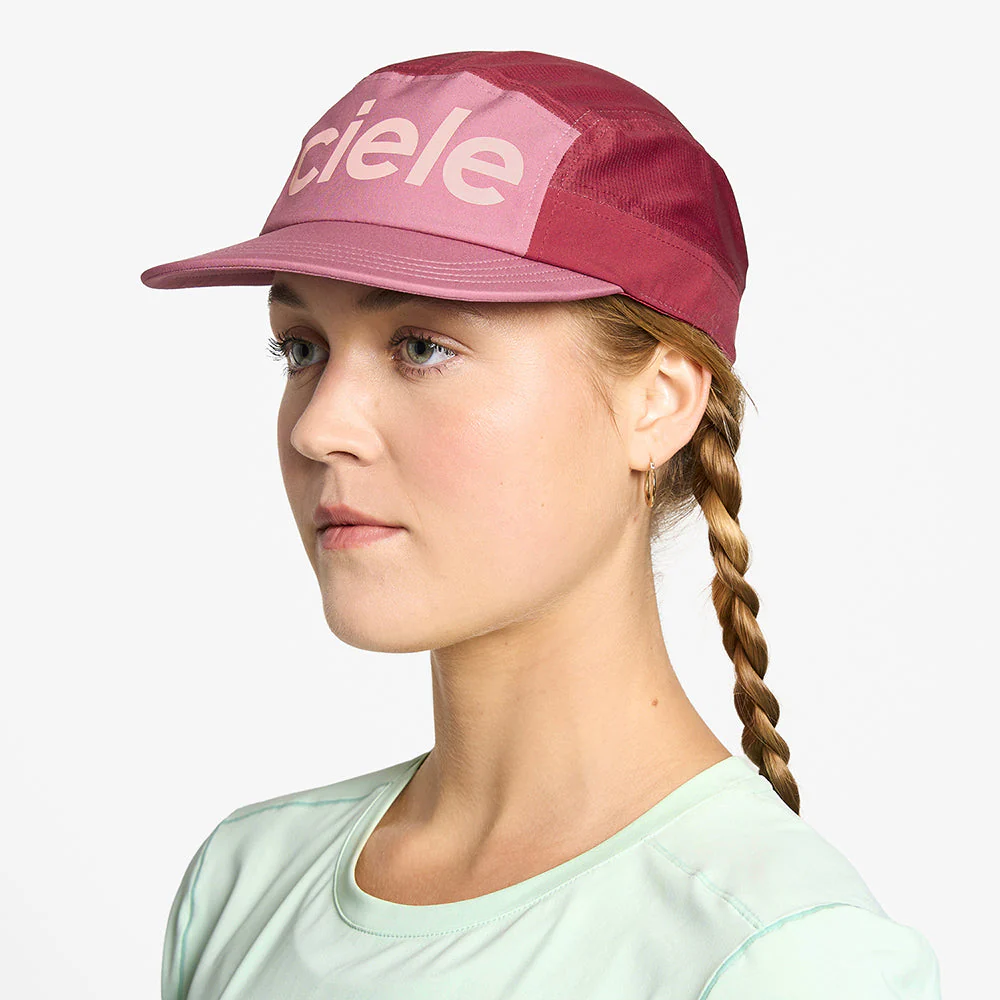 Ciele GOCAP Comp Century Deco Rose/Merlot Running Cap