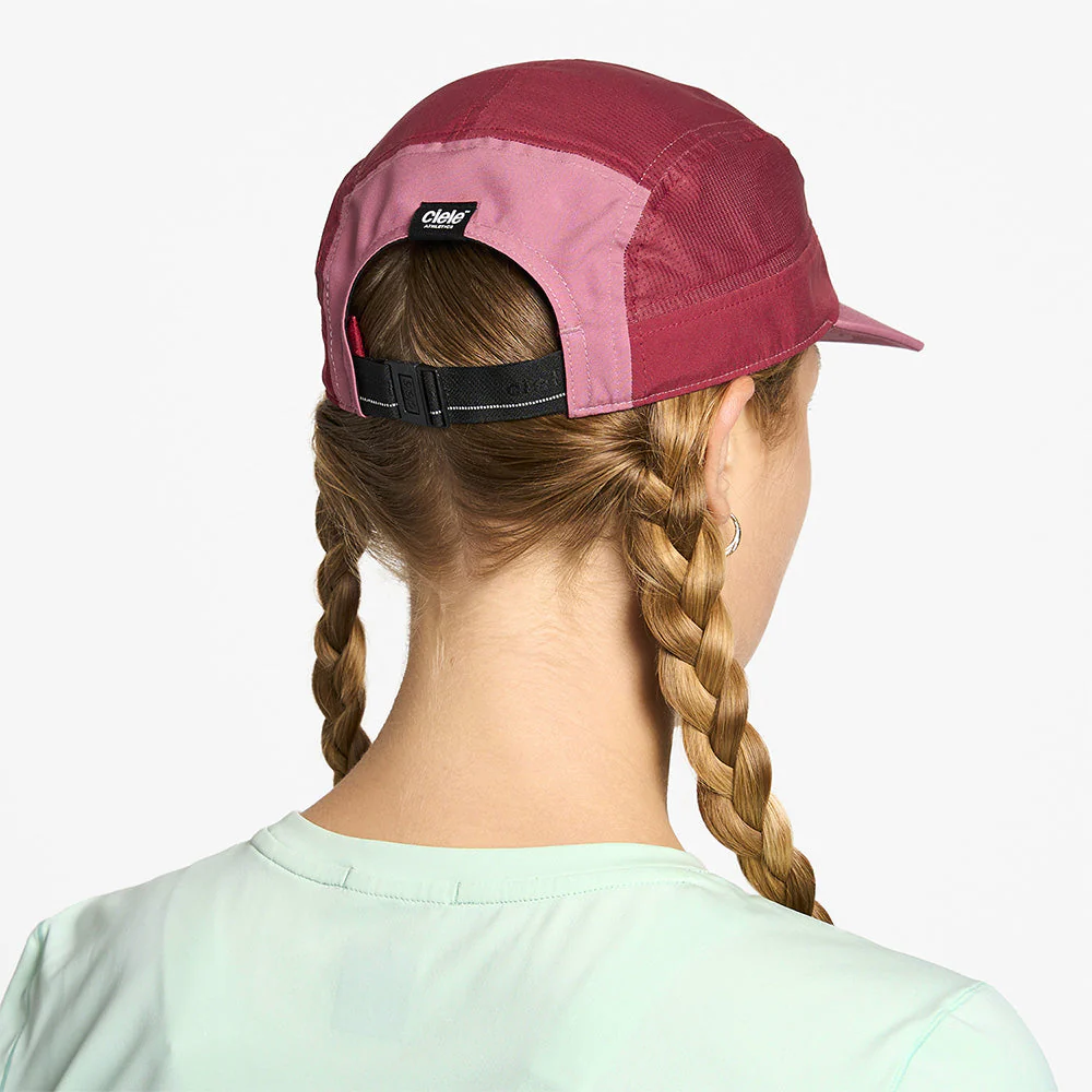 Ciele GOCAP Comp Century Deco Rose/Merlot Running Cap