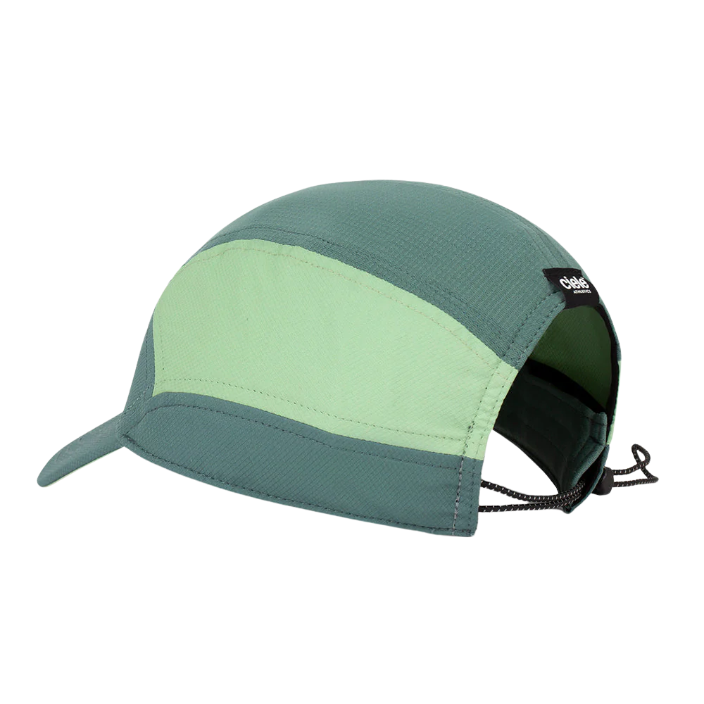 Ciele FSTCAP SC Classic Cside Silver Pine Pistachio Running Cap