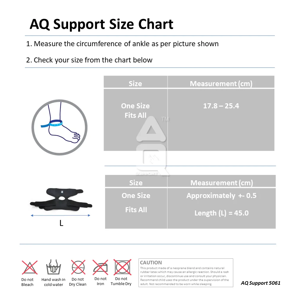 AQ 5061SP Ankle Support