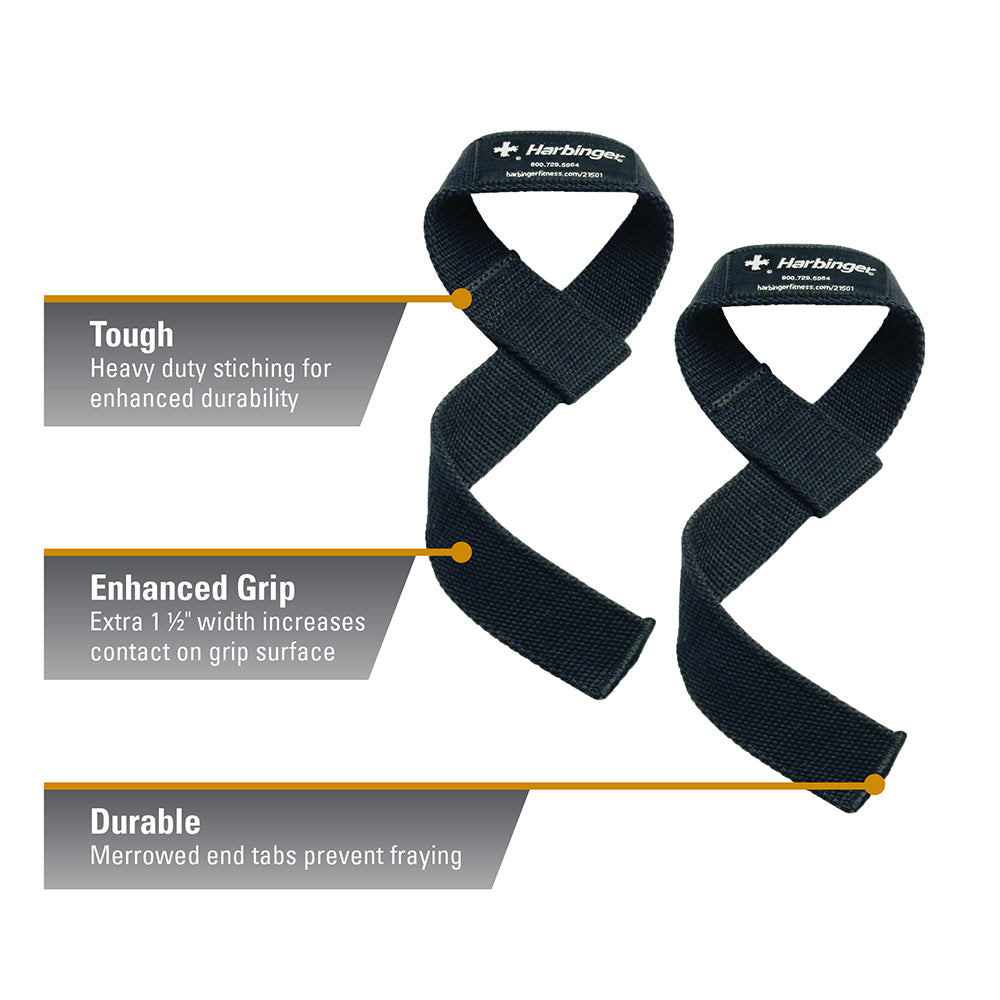 Harbinger Cotton Lifting Straps