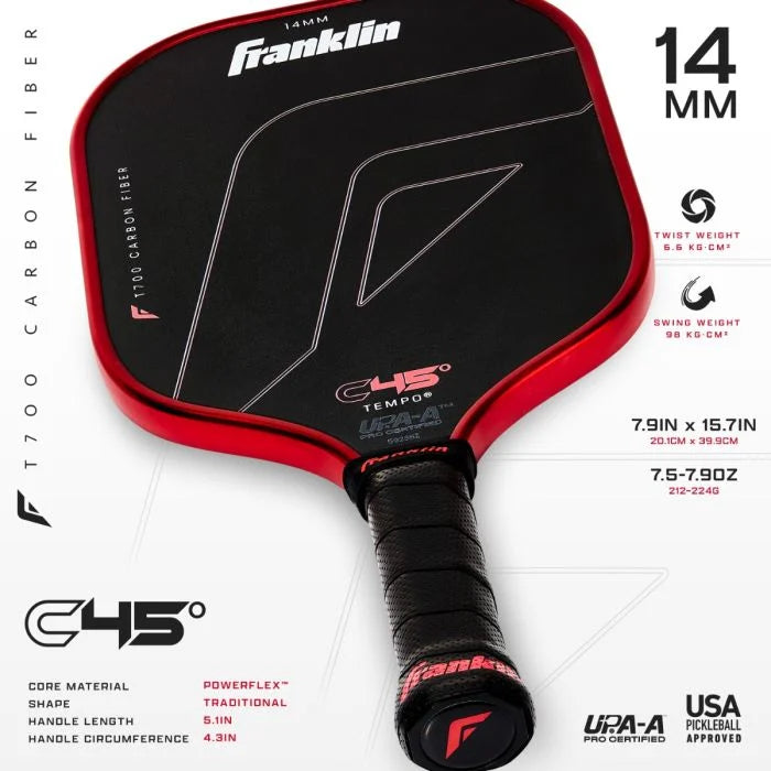 Franklin C45 Tempo Pickleball Paddle