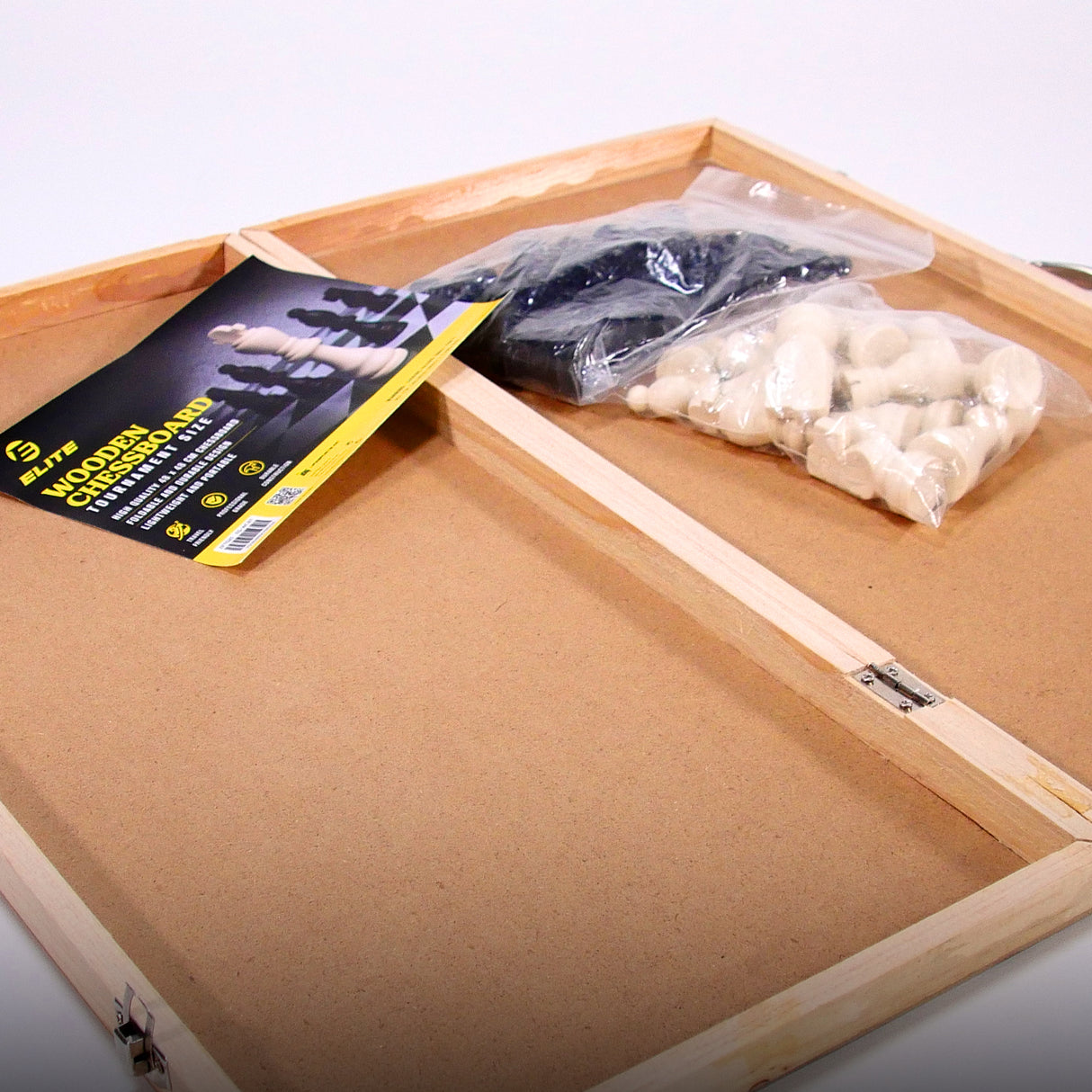 Elite Wooden Chessboard - Medium