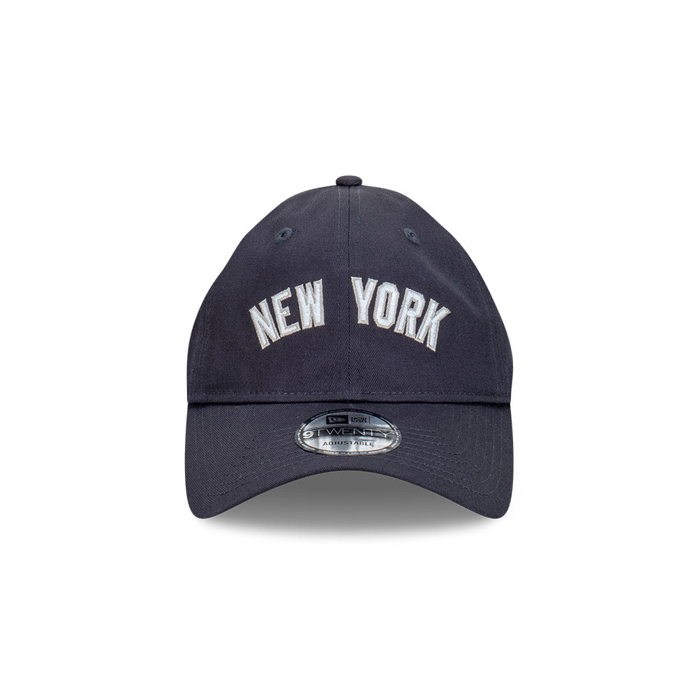 New Era New York Yankees MLB Wordmark 9TWENTY Cloth Strap Cap