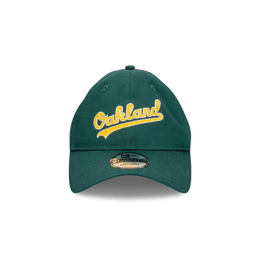 New Era Oakland Athletics 9TWENTY MLB Wordmark Green Cap