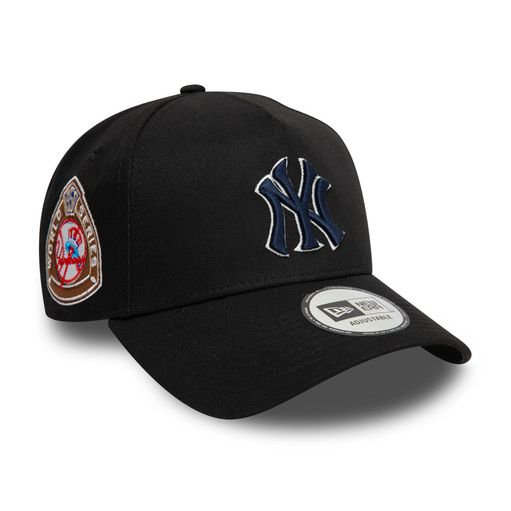 New Era 9FORTY E-Frame New York Yankees Co World Series Black Snapback Cap