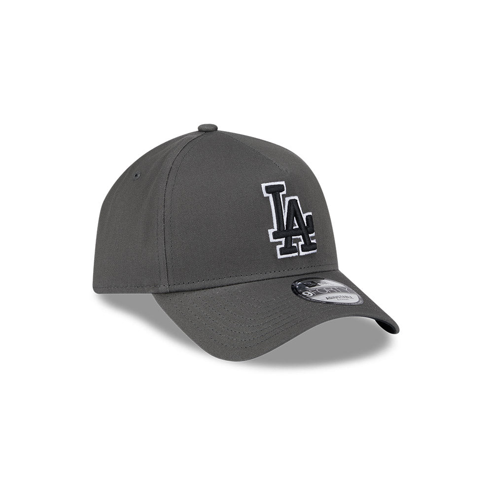 New Era 940 AF Los Angeles Dodgers Dusty Charcoal Snapback Cap