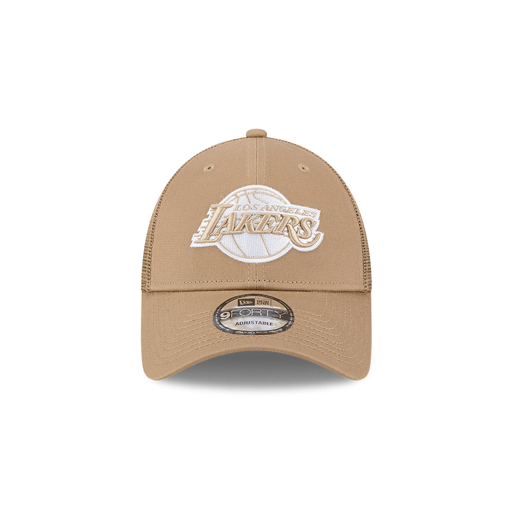 New Era 9FORTY Los Angeles Lakers Classic Trucker Adjustable Cap