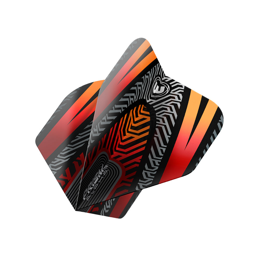 Winmau Prism Alpha Black & Orange Dart Flights