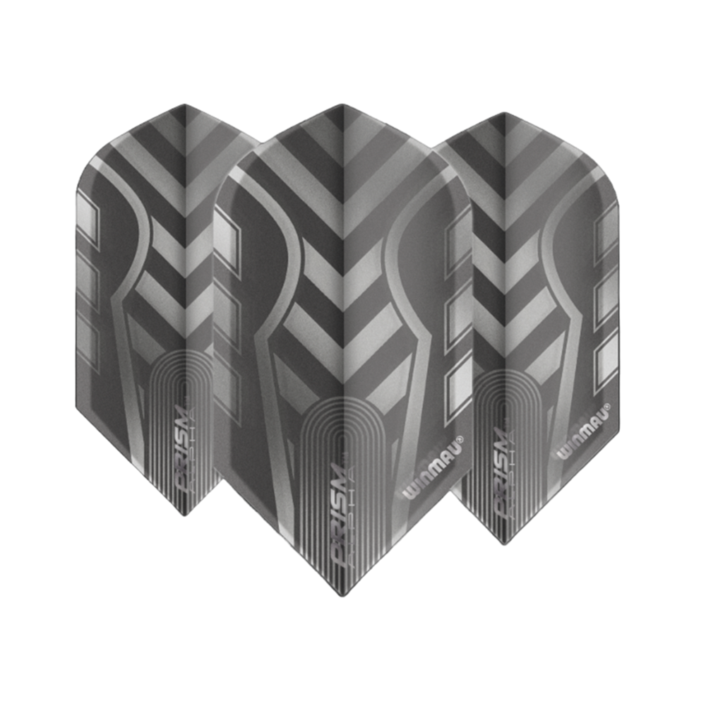 Winmau Prism Zeta Grey Darts Flights