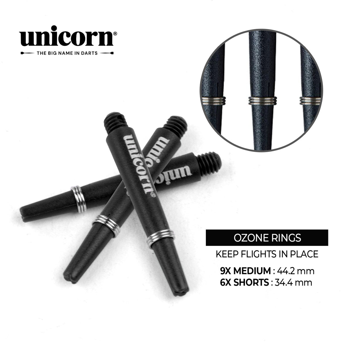 Unicorn SD Gripper 3 Shaft Kit (5 Sets)