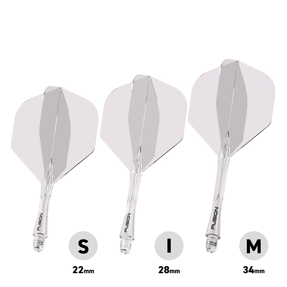 Winmau Fusion Integrated Clear Flight & Shaft