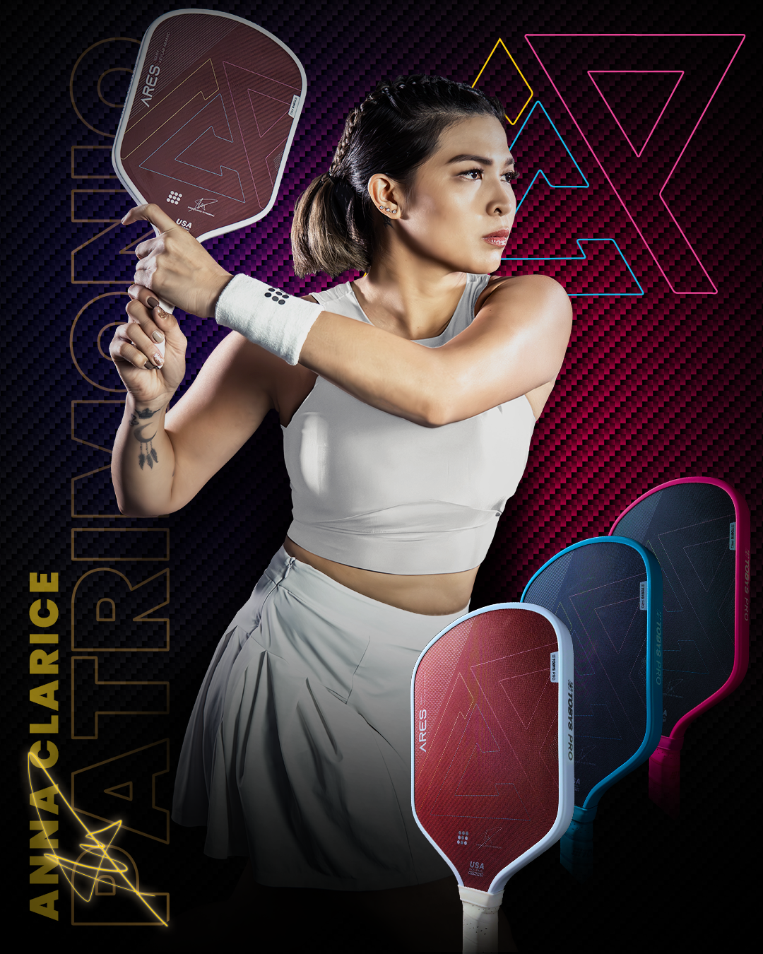 Toby's Pro ARES X ACP Pickleball Paddle